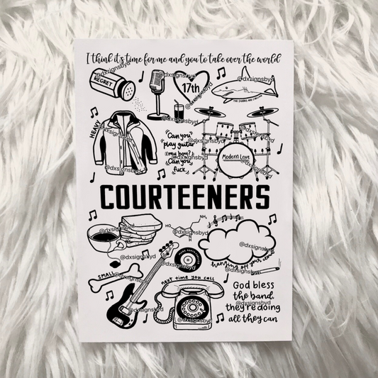 Imprimé Courteeners