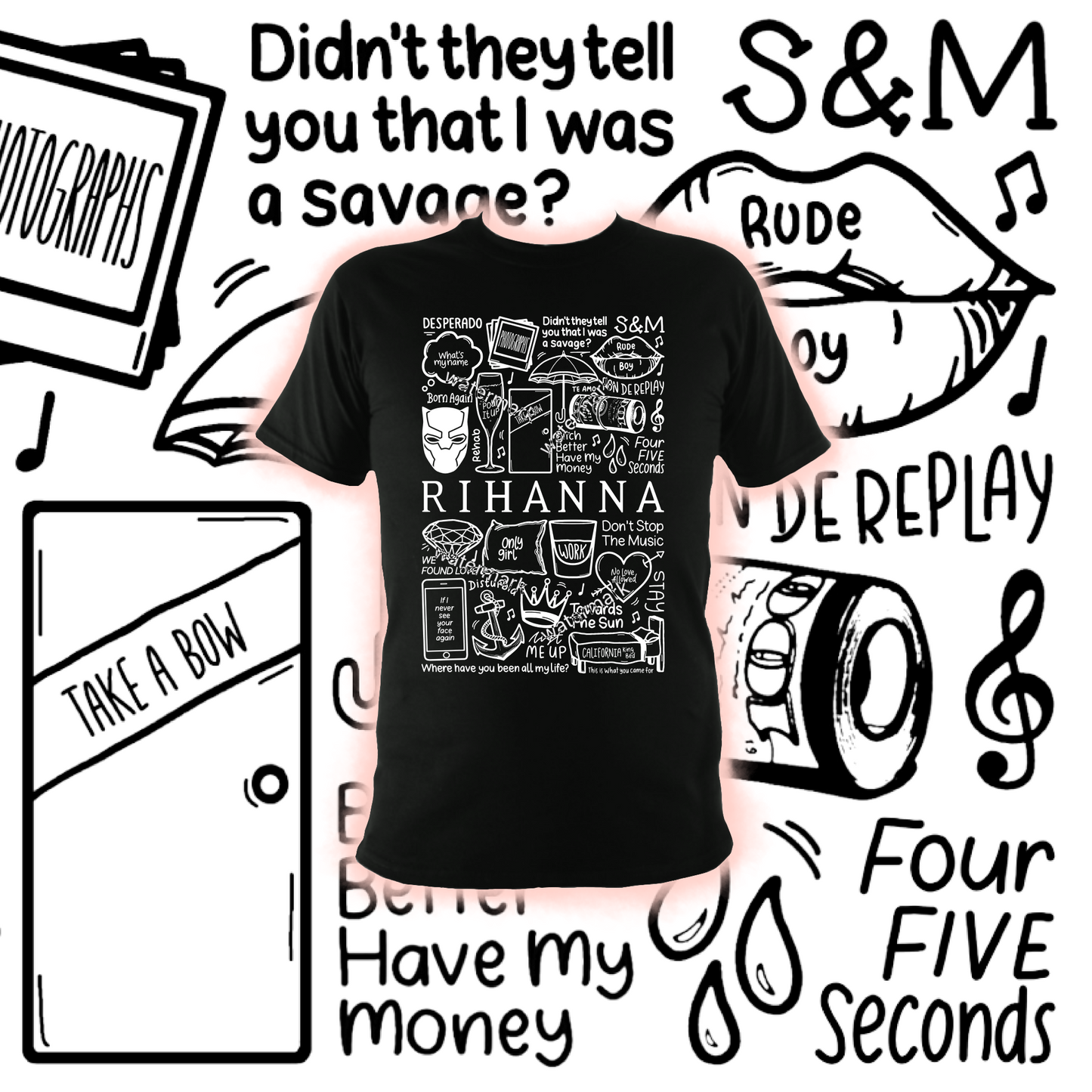 T-shirt Rihanna #2