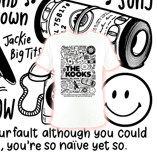 La camiseta de los Kooks