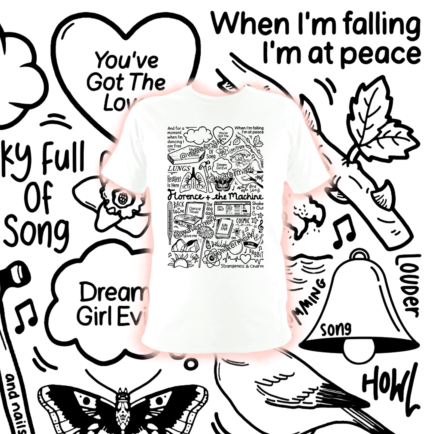 T-shirt Florence et la Machine