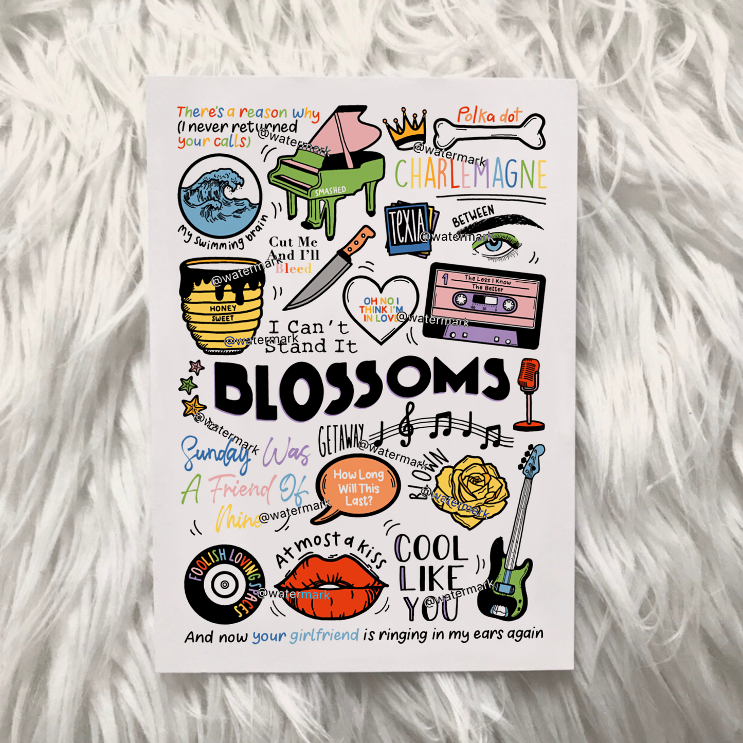 Estampado de flores