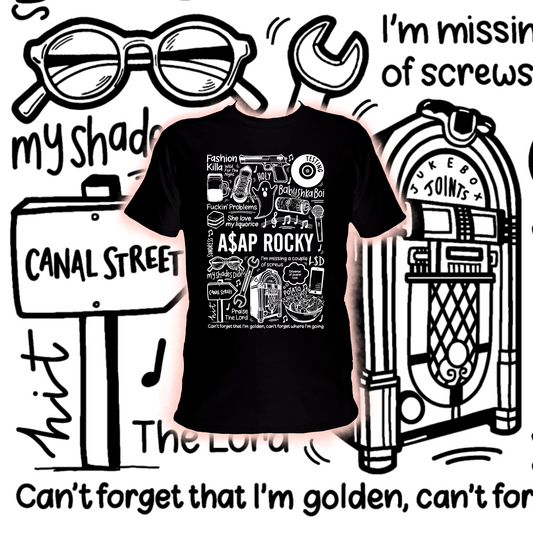 Camiseta ASAP Rocky