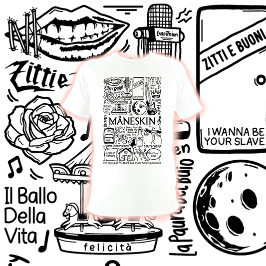 T-shirt Maneskin