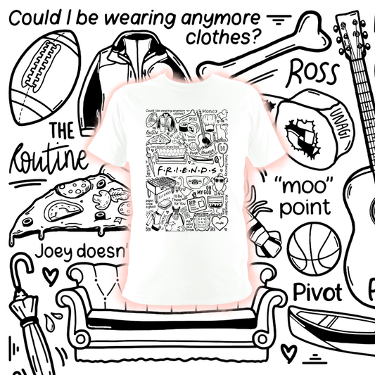 T-shirt de la série télévisée Friends