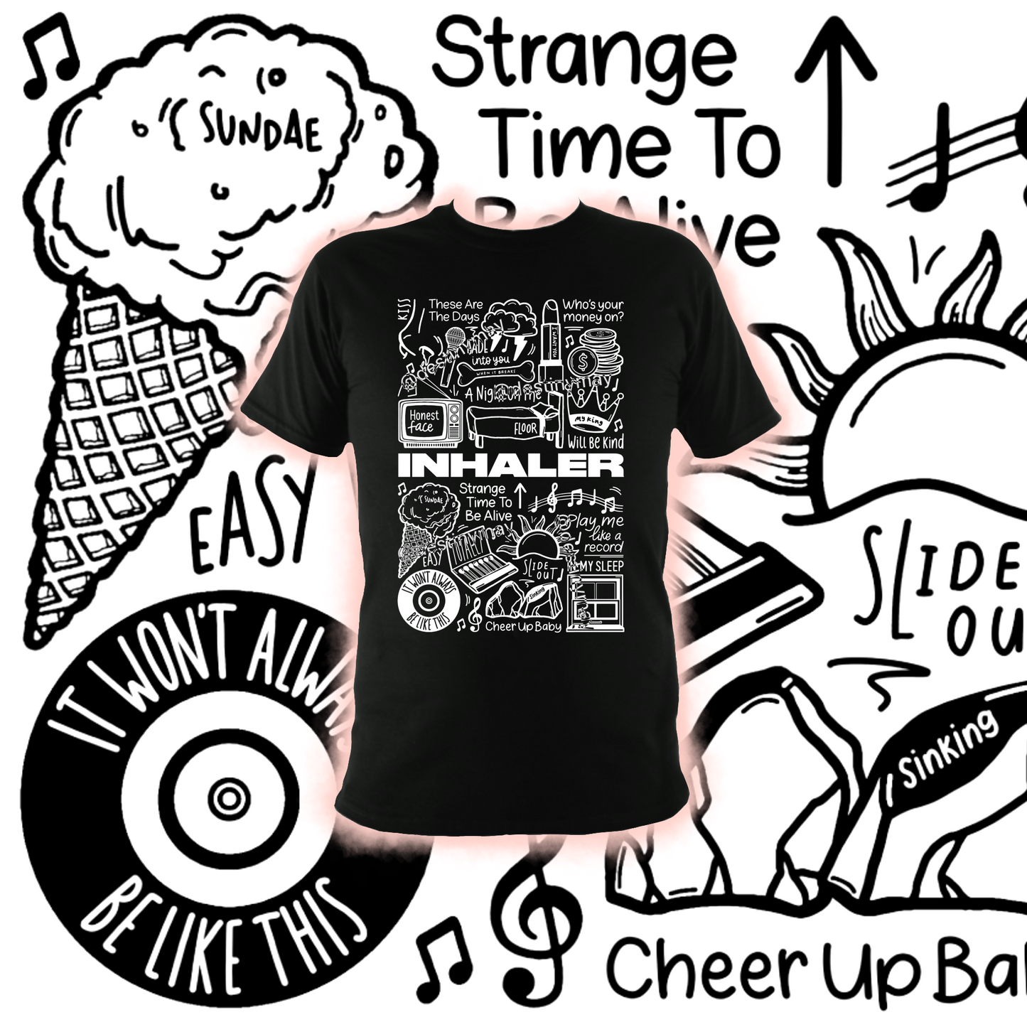 T-shirt inhalateur
