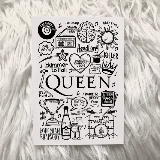 Queen print