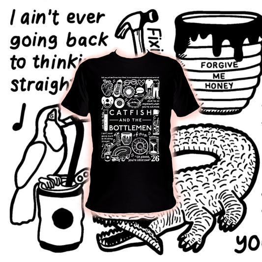 T-shirt Catfish et les Bottlemen