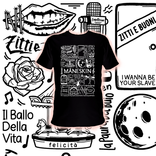 T-shirt Maneskin