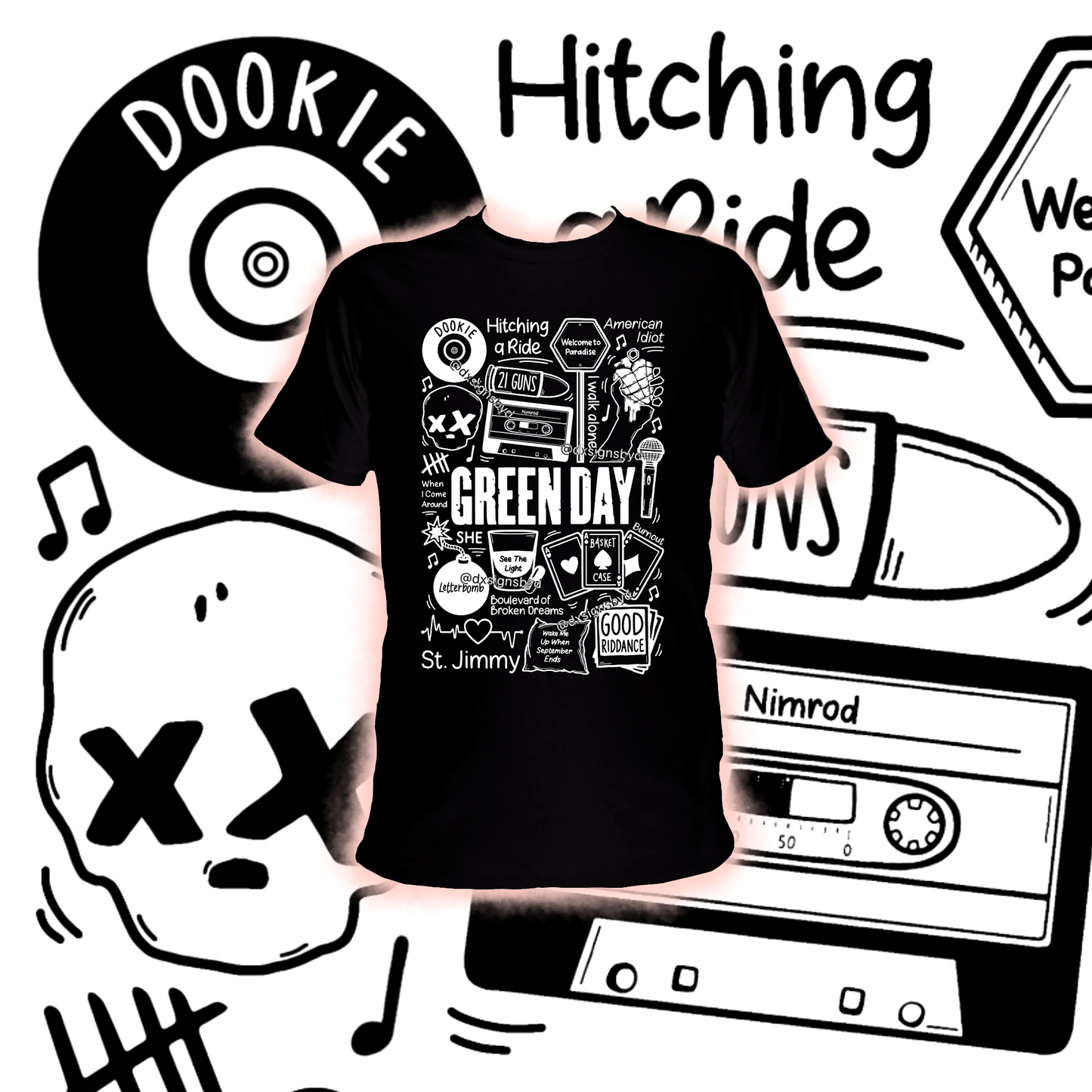 T-shirt Journée verte