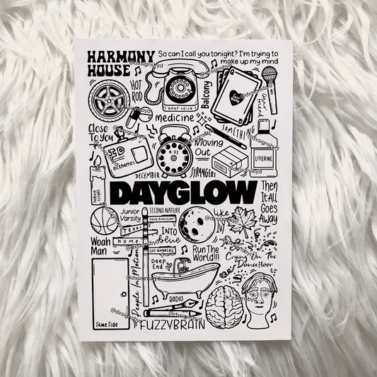 Imprimé Dayglow