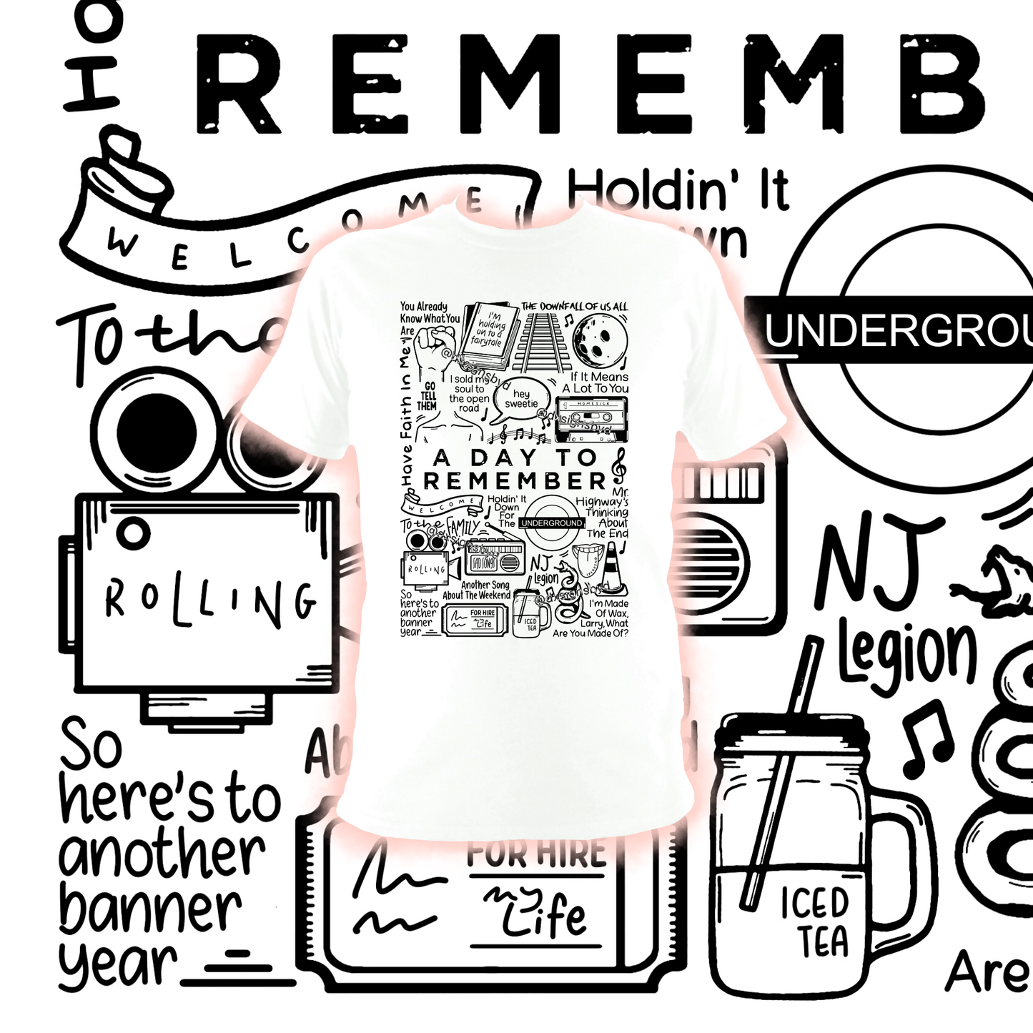 A Day To Remember t shirt