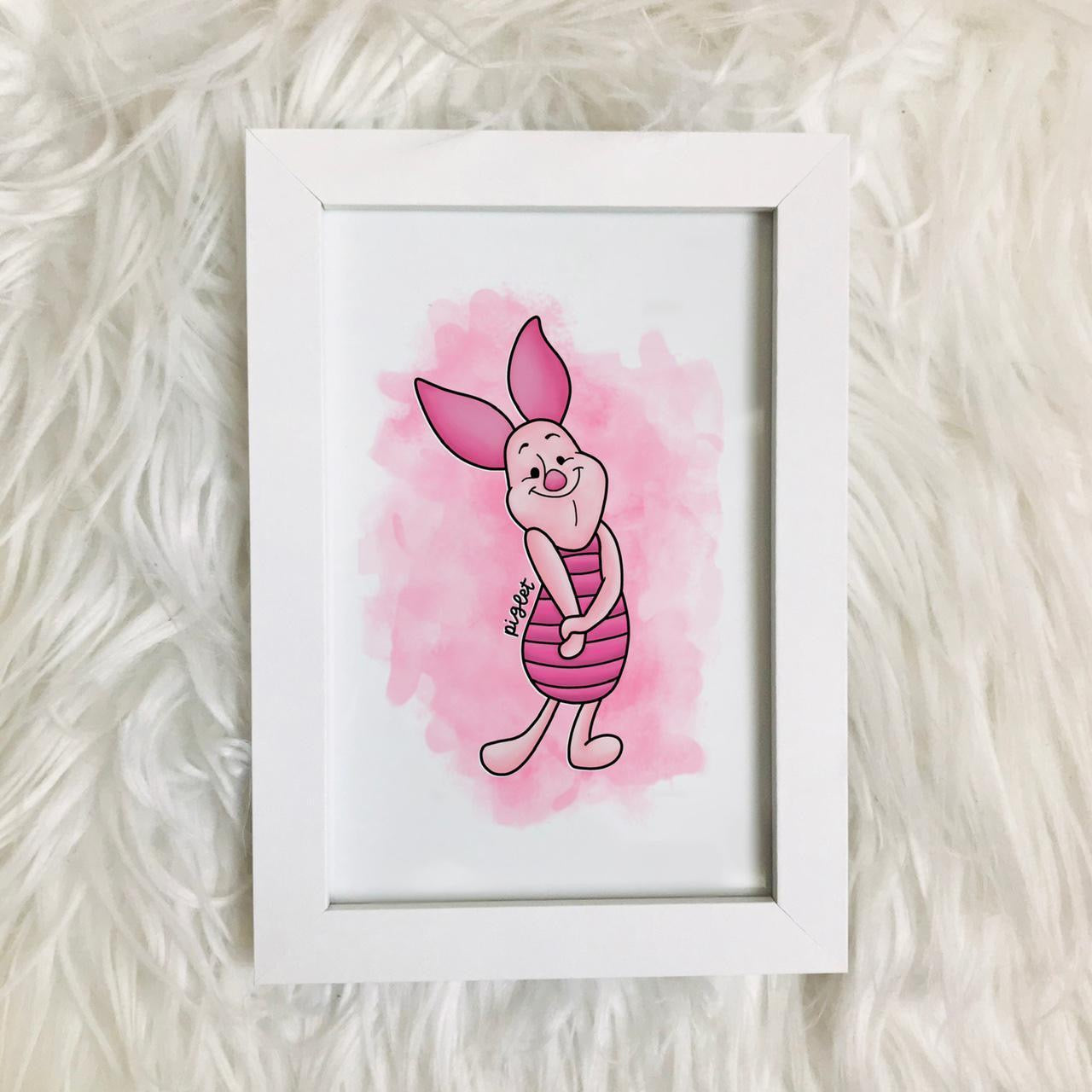 Impresión del cerdito Winnie The Pooh