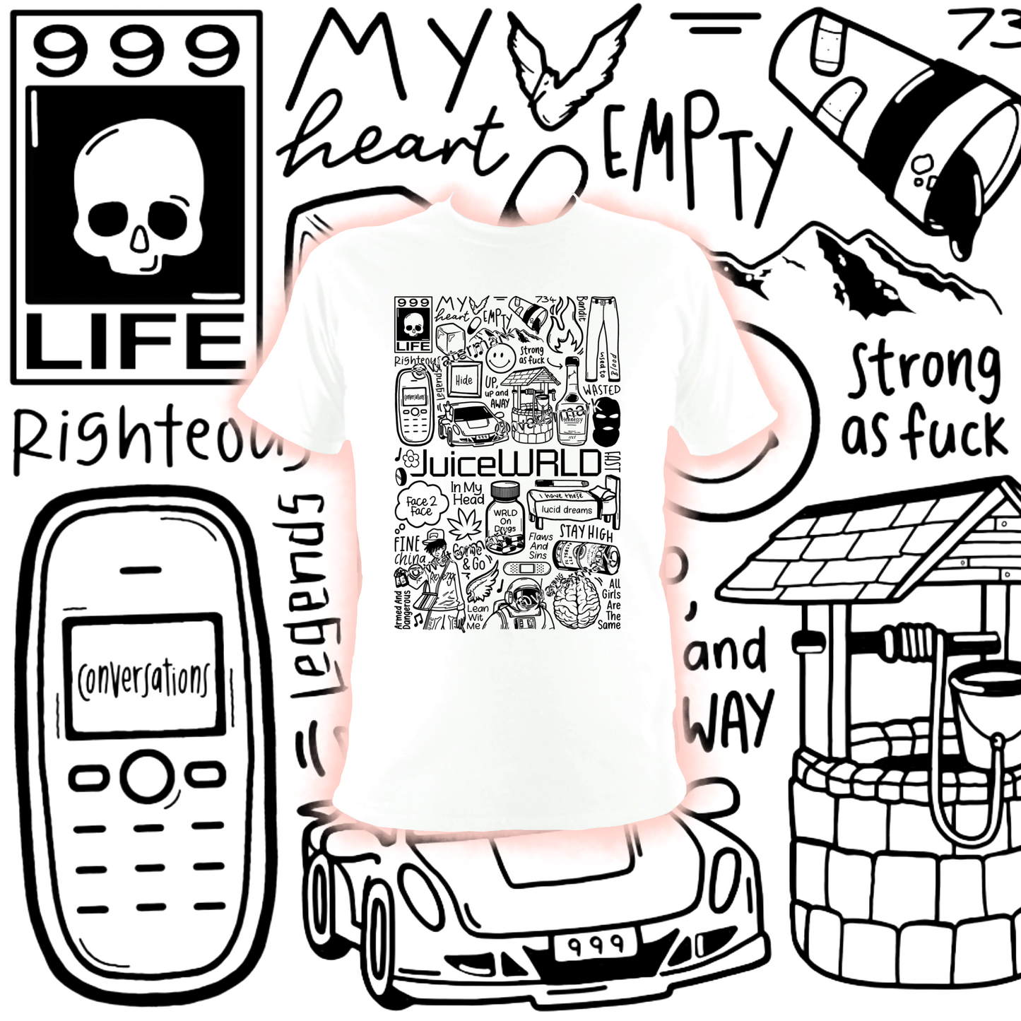 T-shirt Juice WRLD