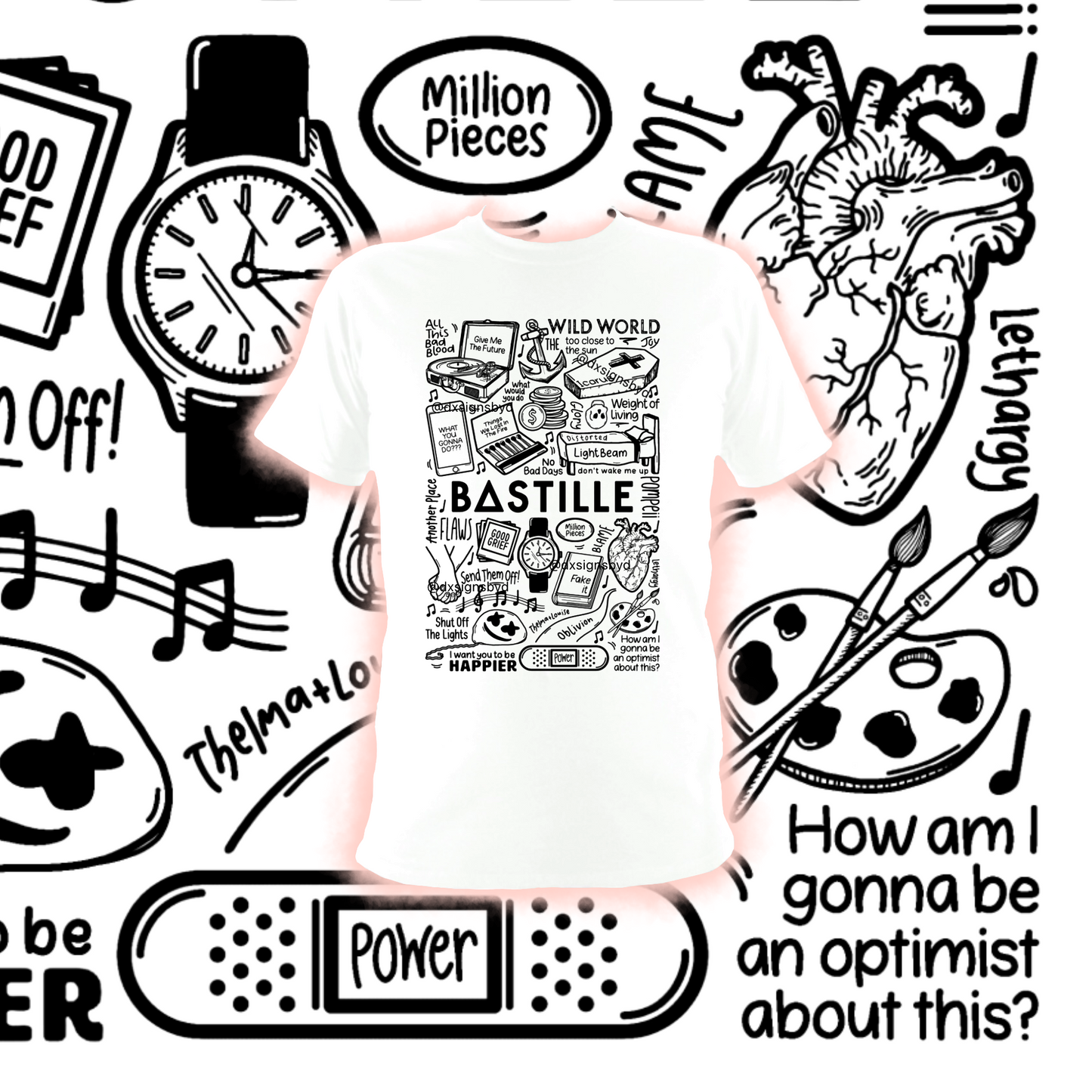 T-shirt Bastille