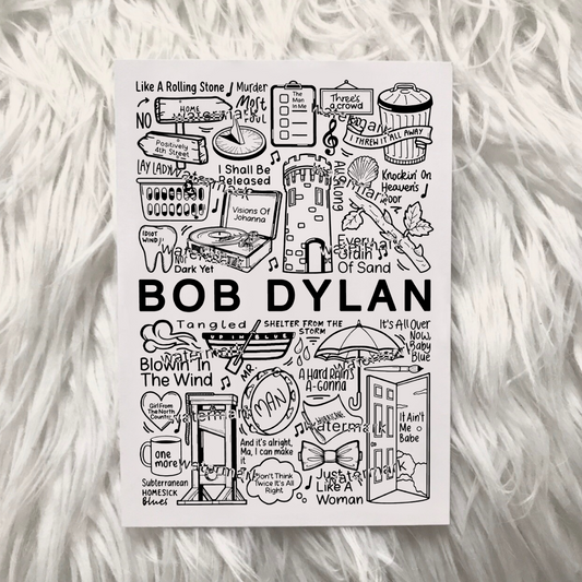Impression de Bob Dylan