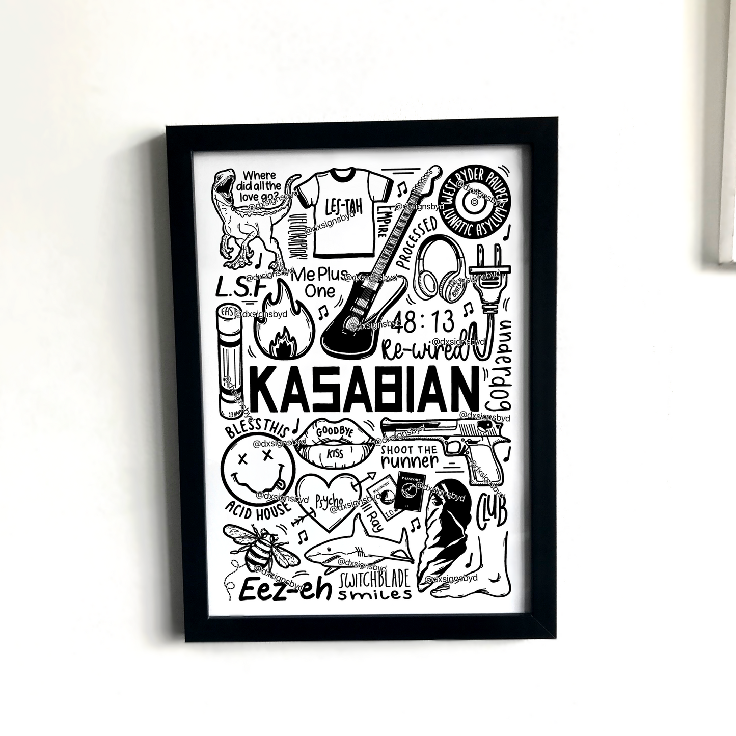 Imprimé Kasabian