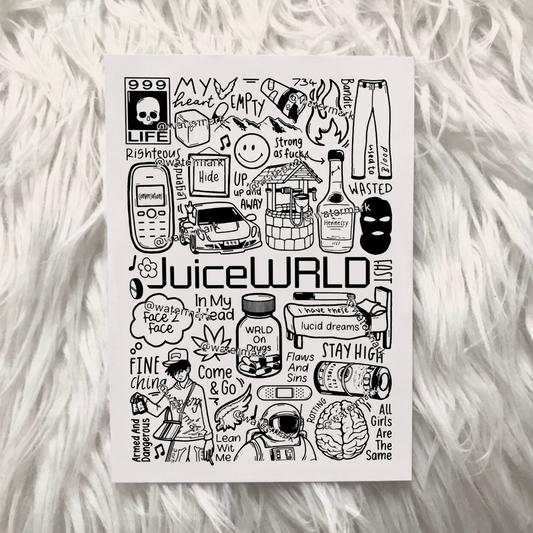 Impression de Juice WRLD
