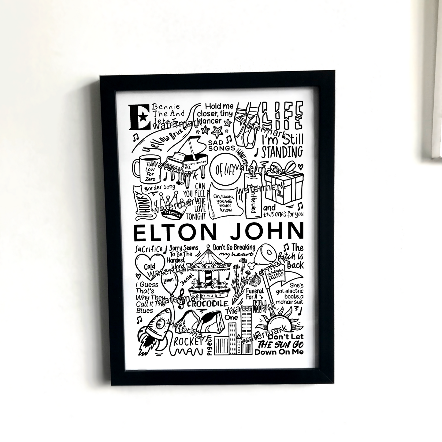 Impression d'Elton John