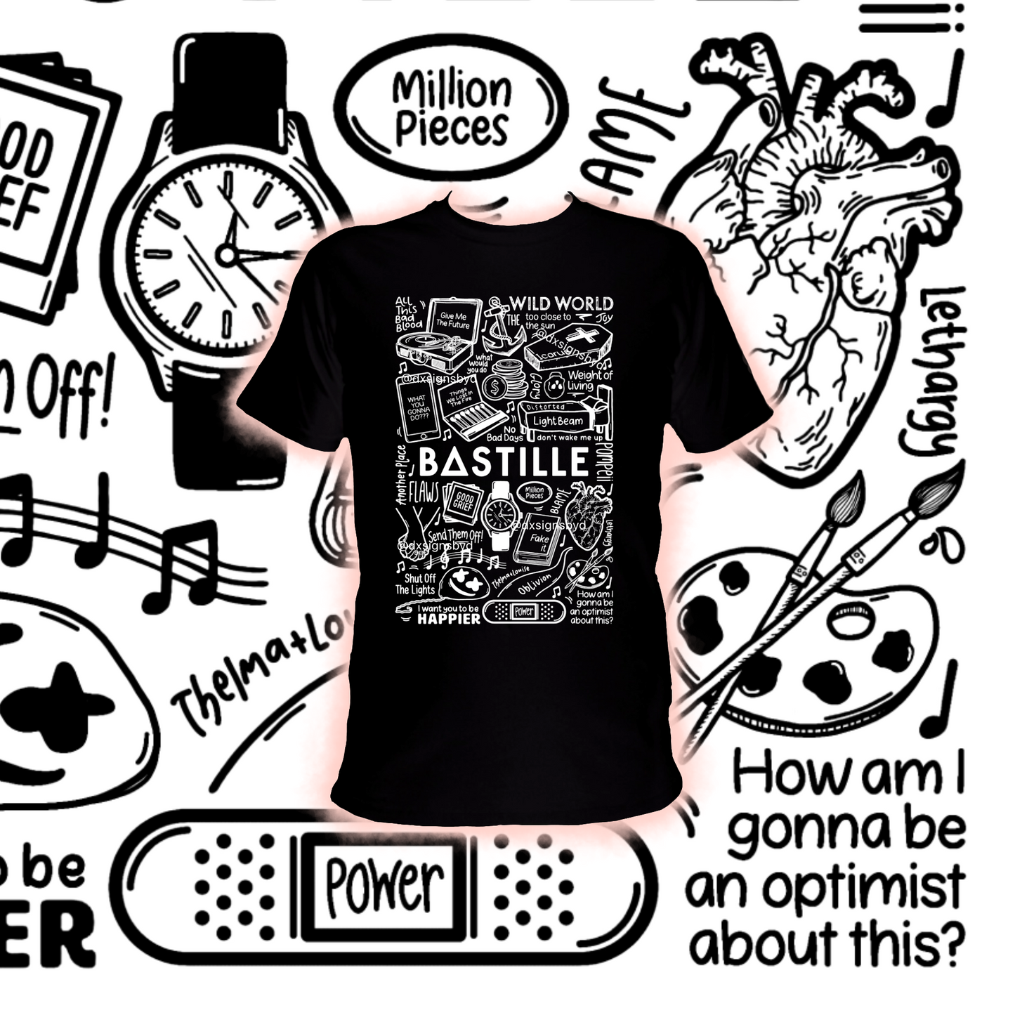 T-shirt Bastille