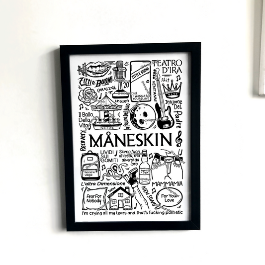 Imprimé Maneskin
