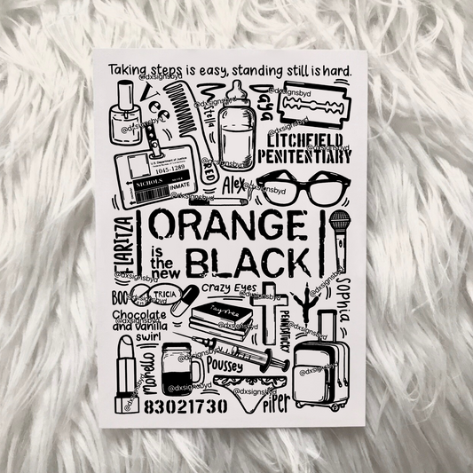 Imprimé Orange Is The New Black