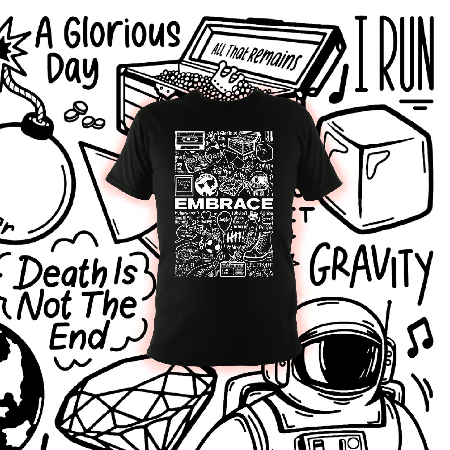 T-shirt Embrasser