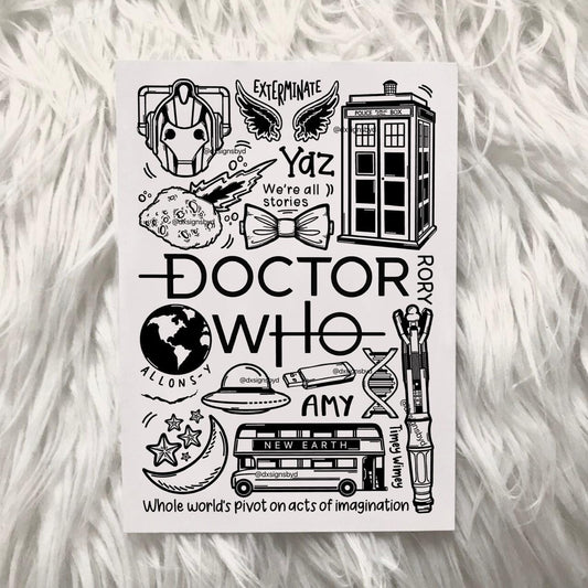 Doctor Who imprimir