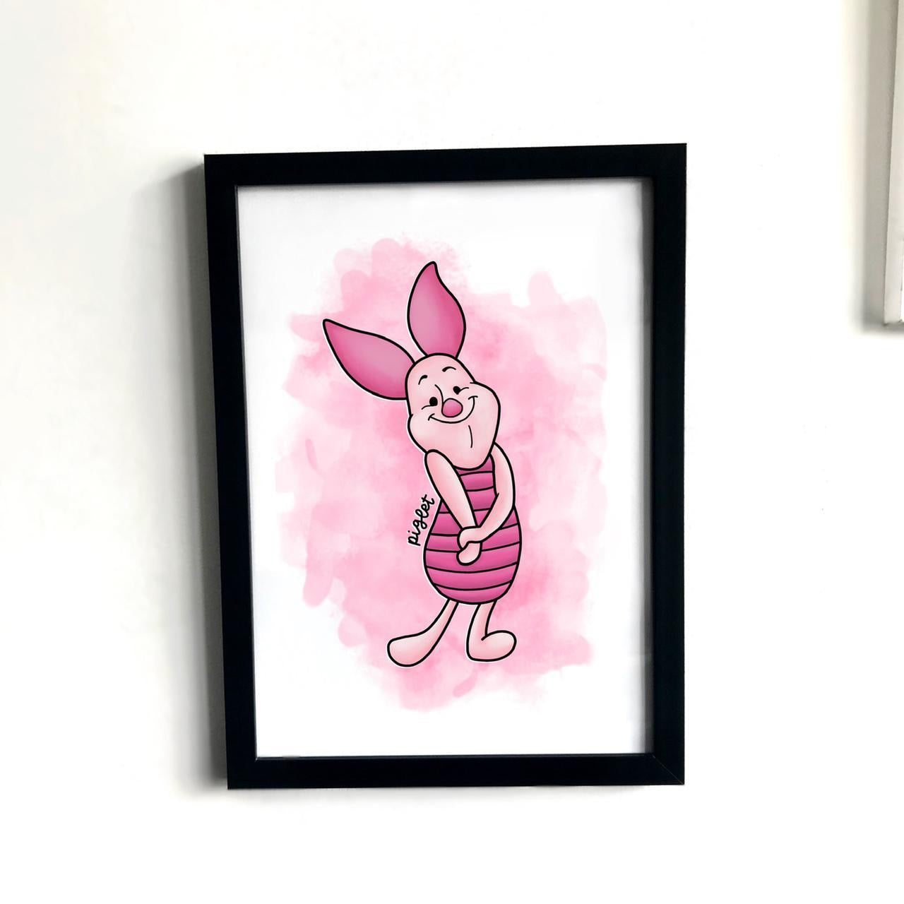 Impresión del cerdito Winnie The Pooh