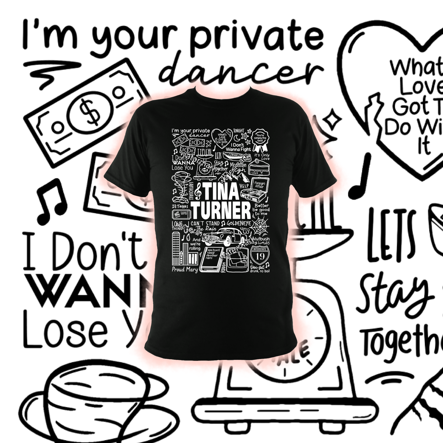 Camiseta de Tina Turner
