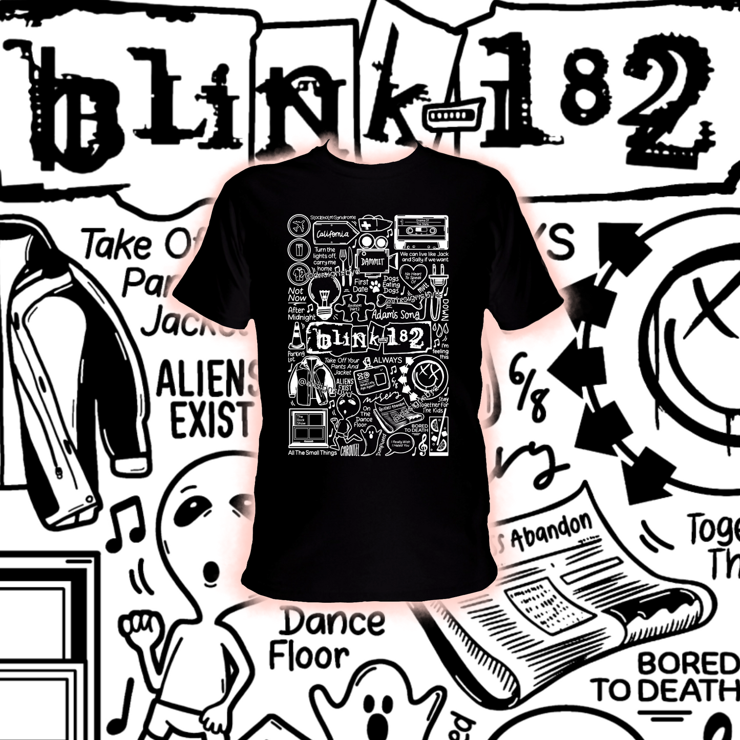 T-shirt Blink 182