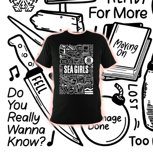 Camiseta de chicas marinas