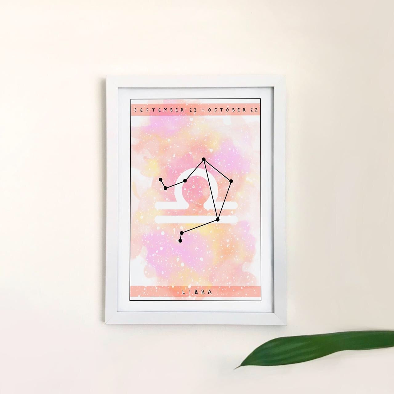 Impression de signe astrologique