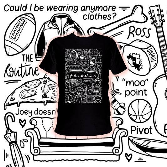 T-shirt de la série télévisée Friends