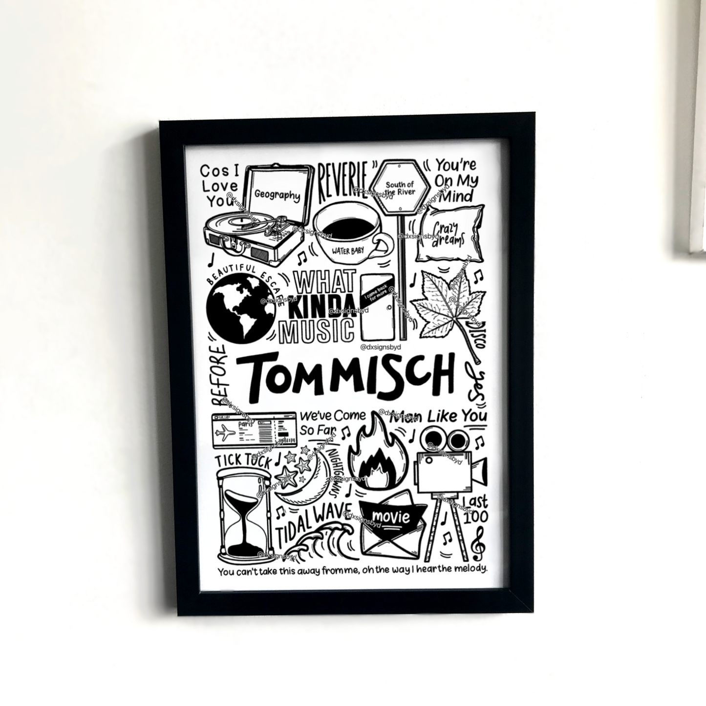 Impresión de Tom Misch