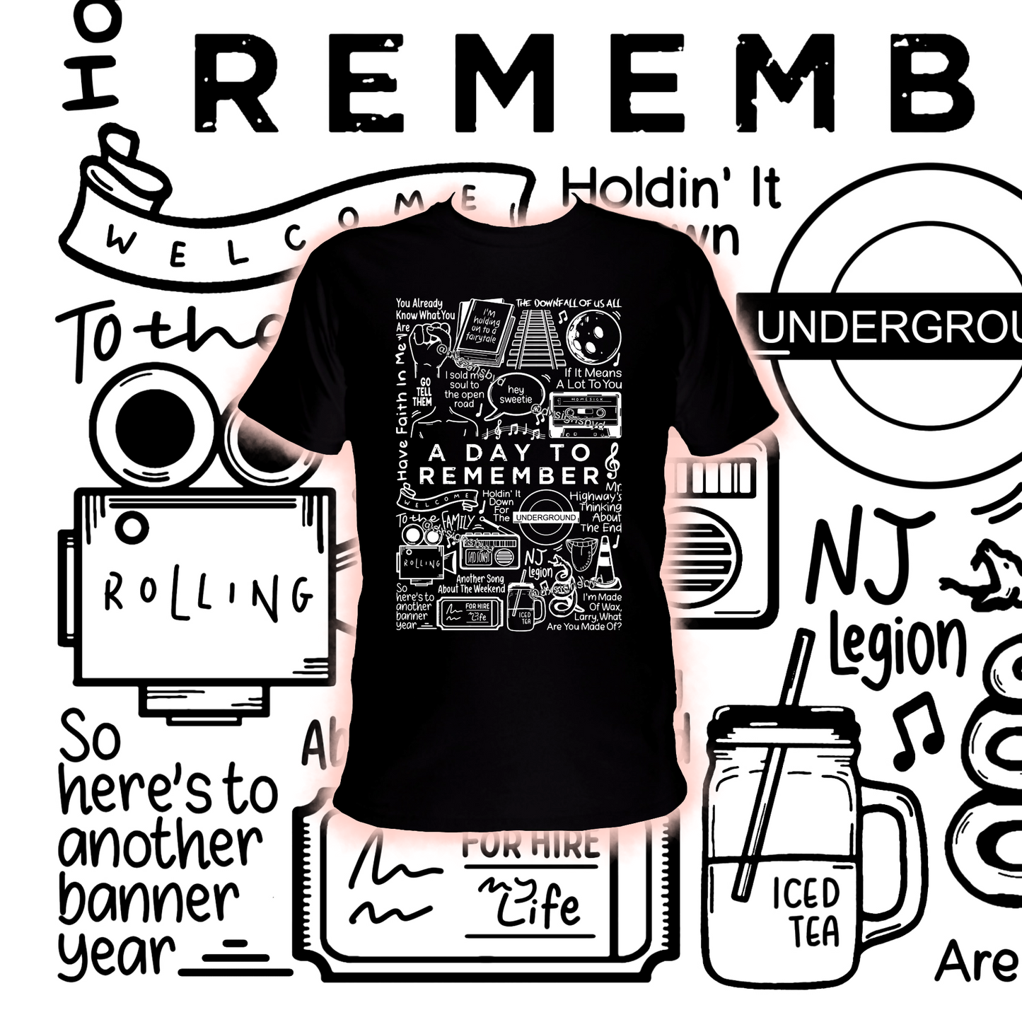 A Day To Remember t shirt