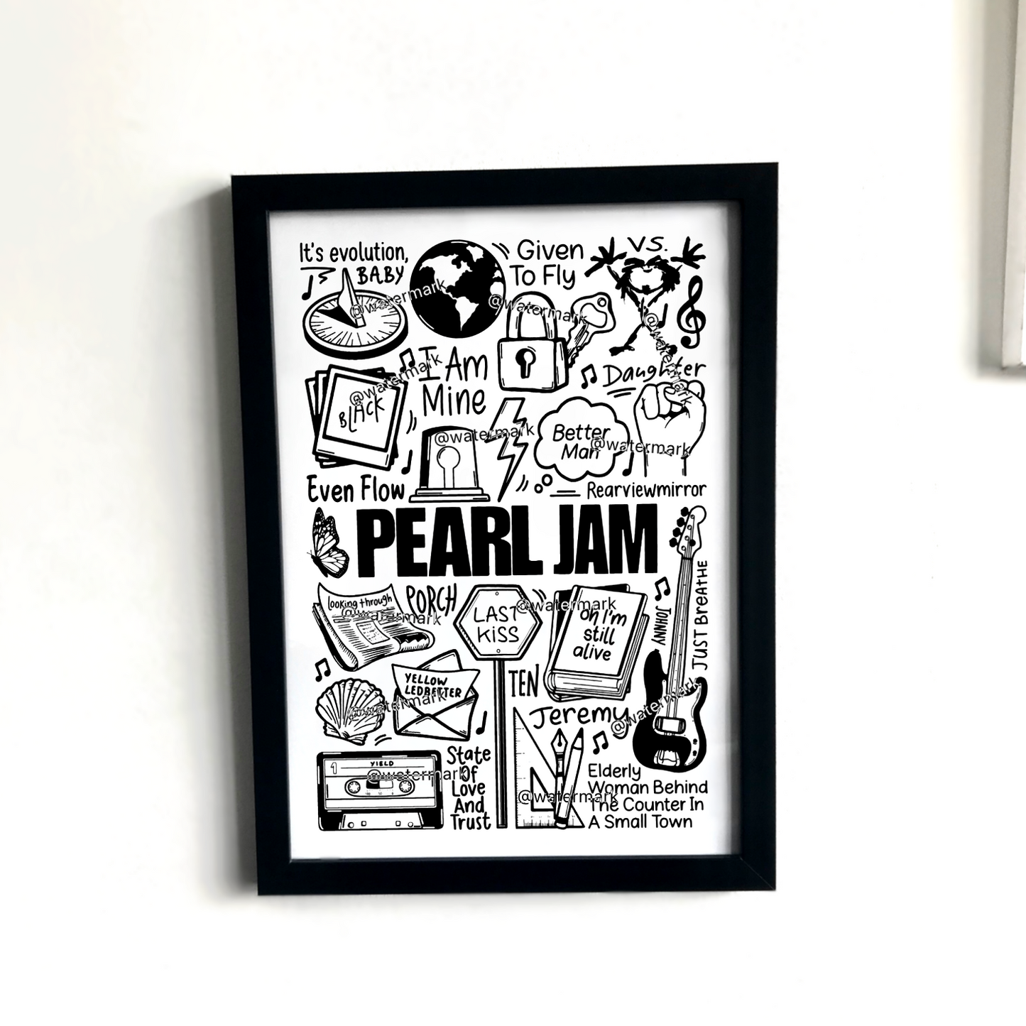 Impression de Pearl Jam