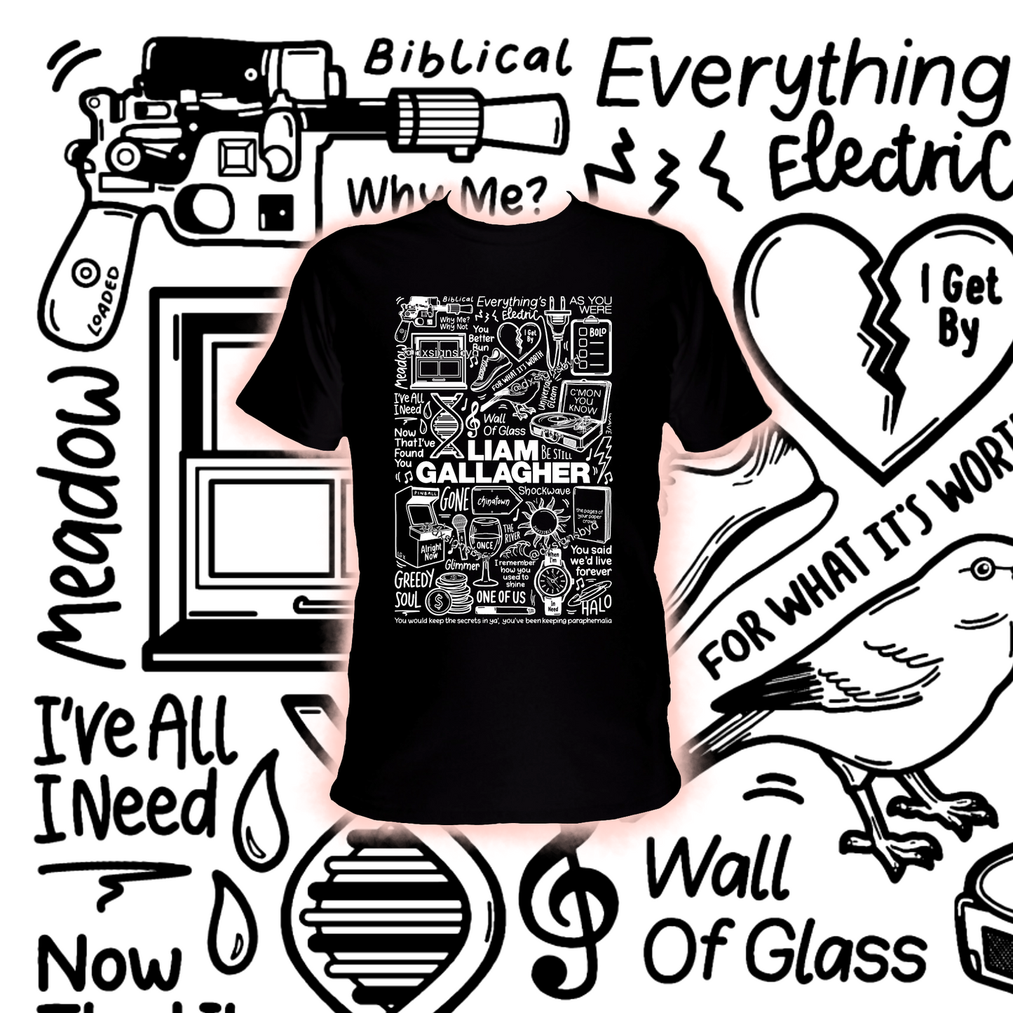 T-shirt Liam Gallagher