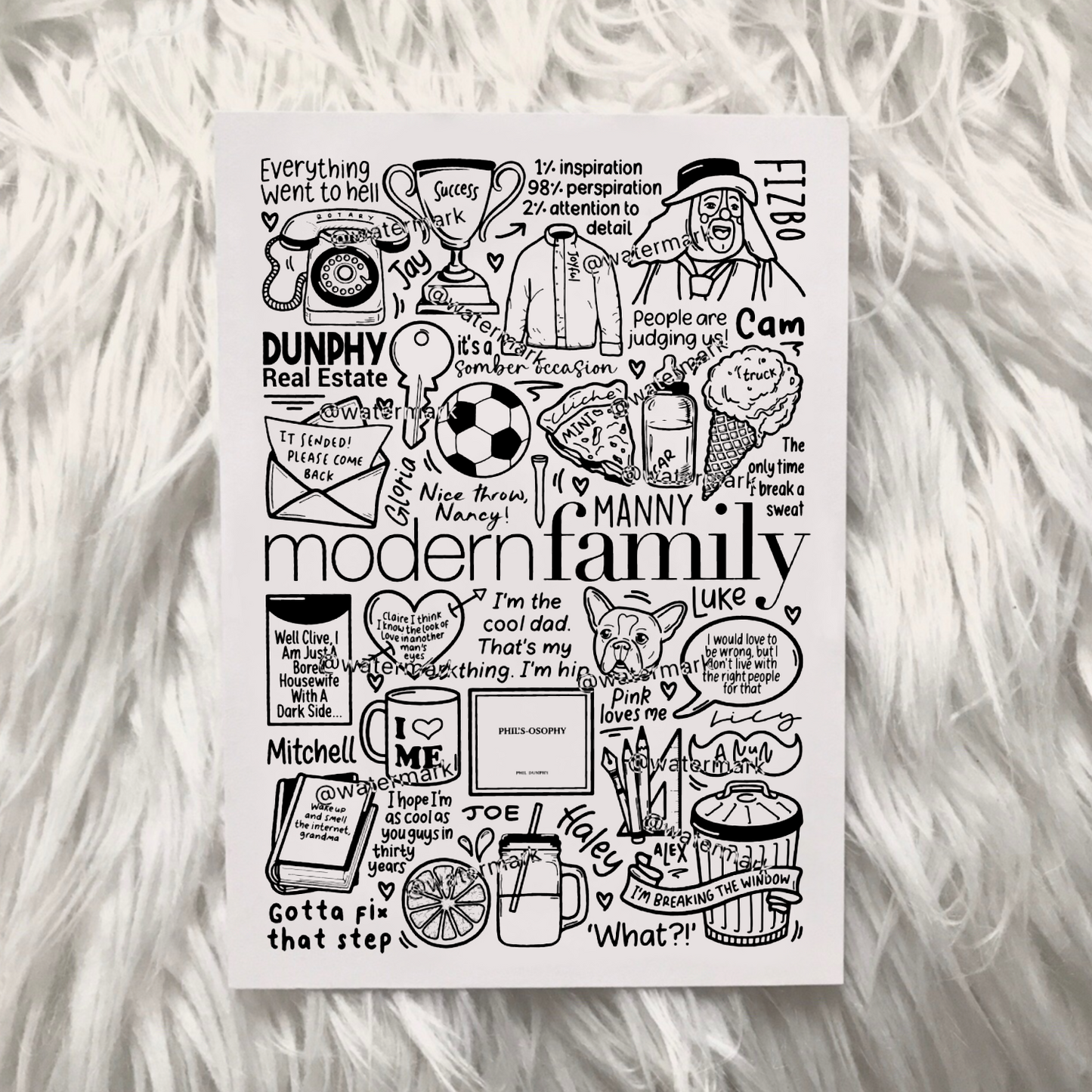 Modern Family print