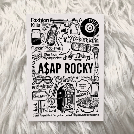 Impresión ASAP Rocky