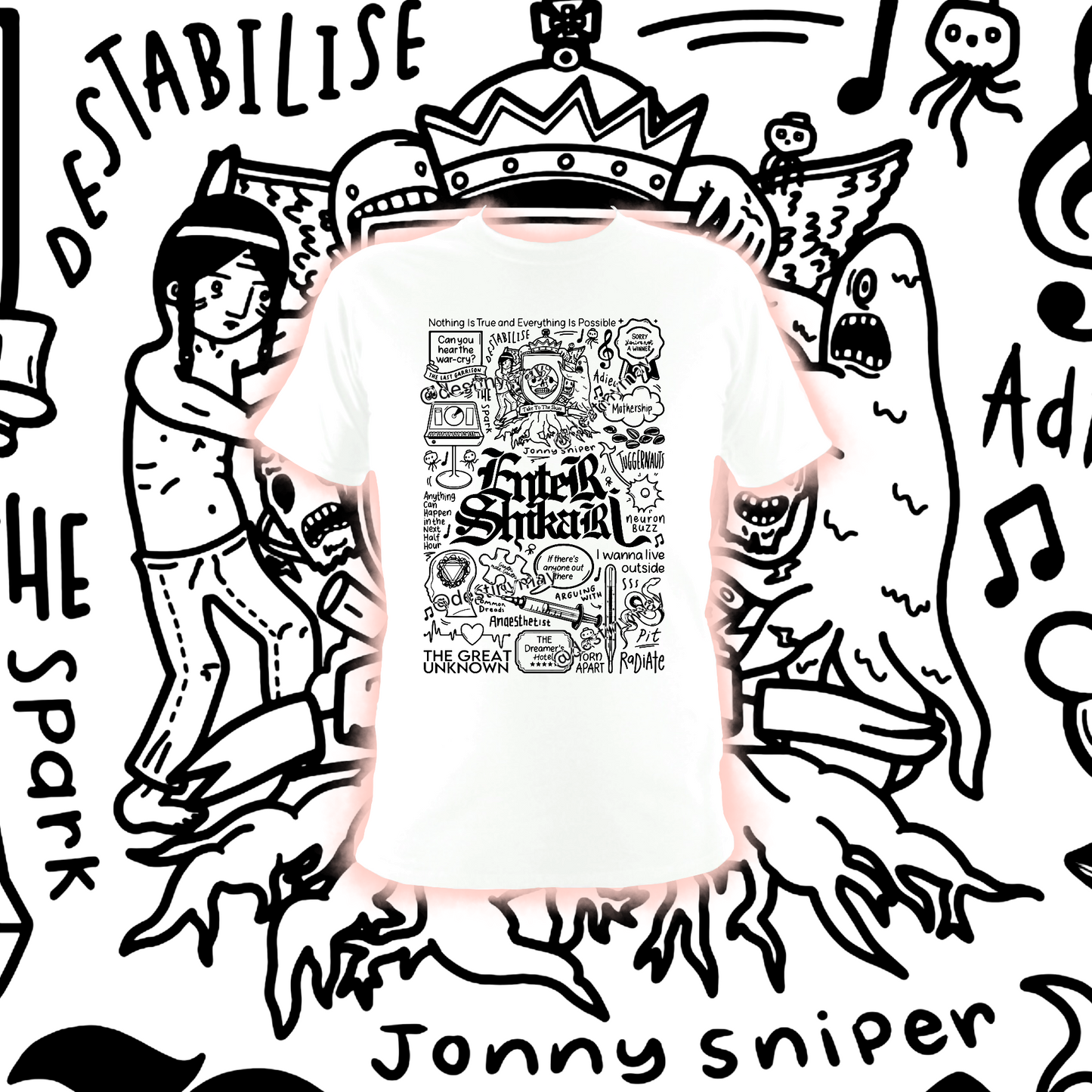 Camiseta Enter Shikari