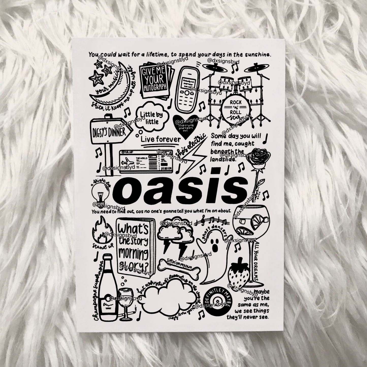 Imprimé Oasis