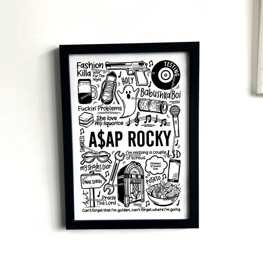 Impresión ASAP Rocky