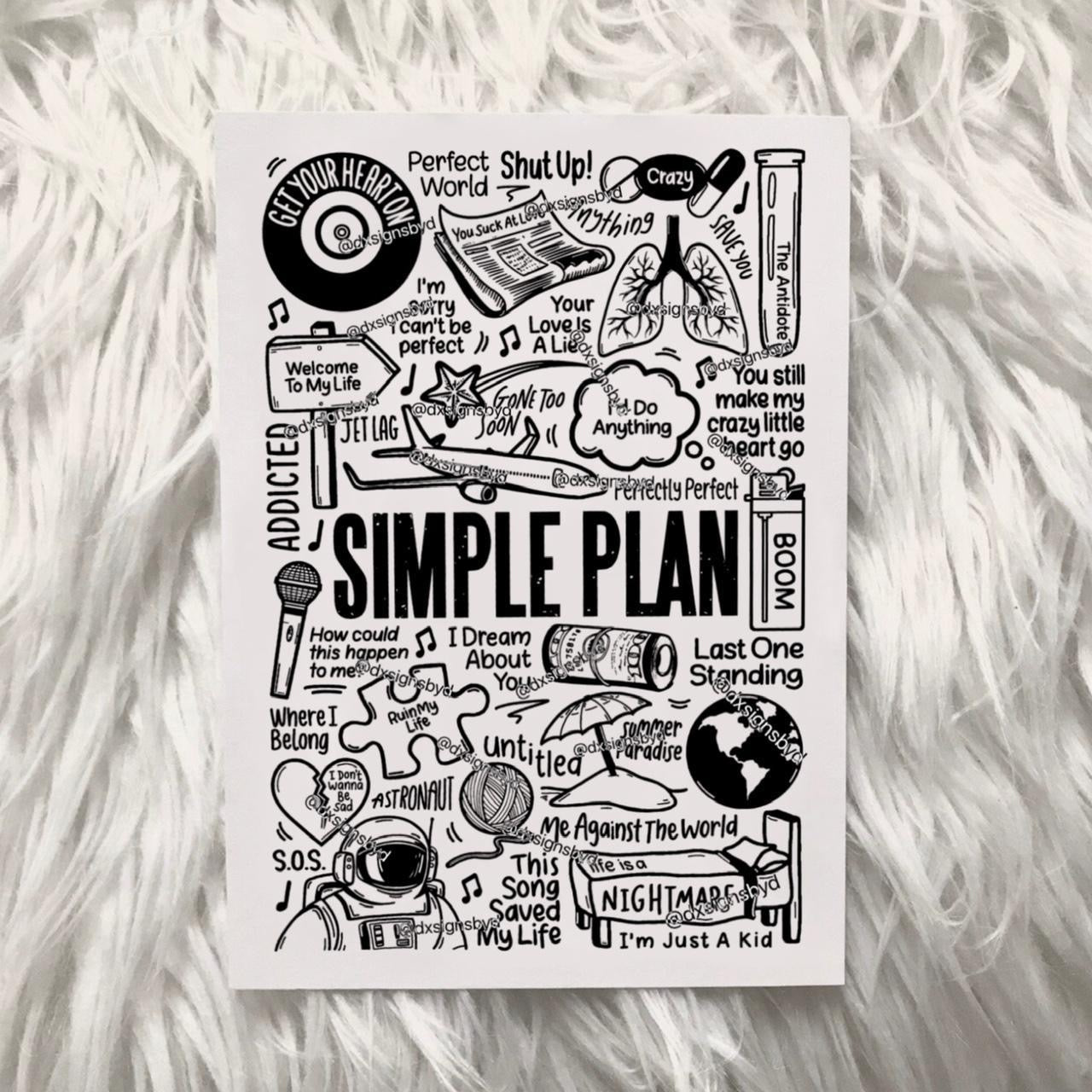 Plan simple à imprimer