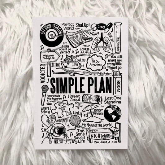 Plan simple à imprimer