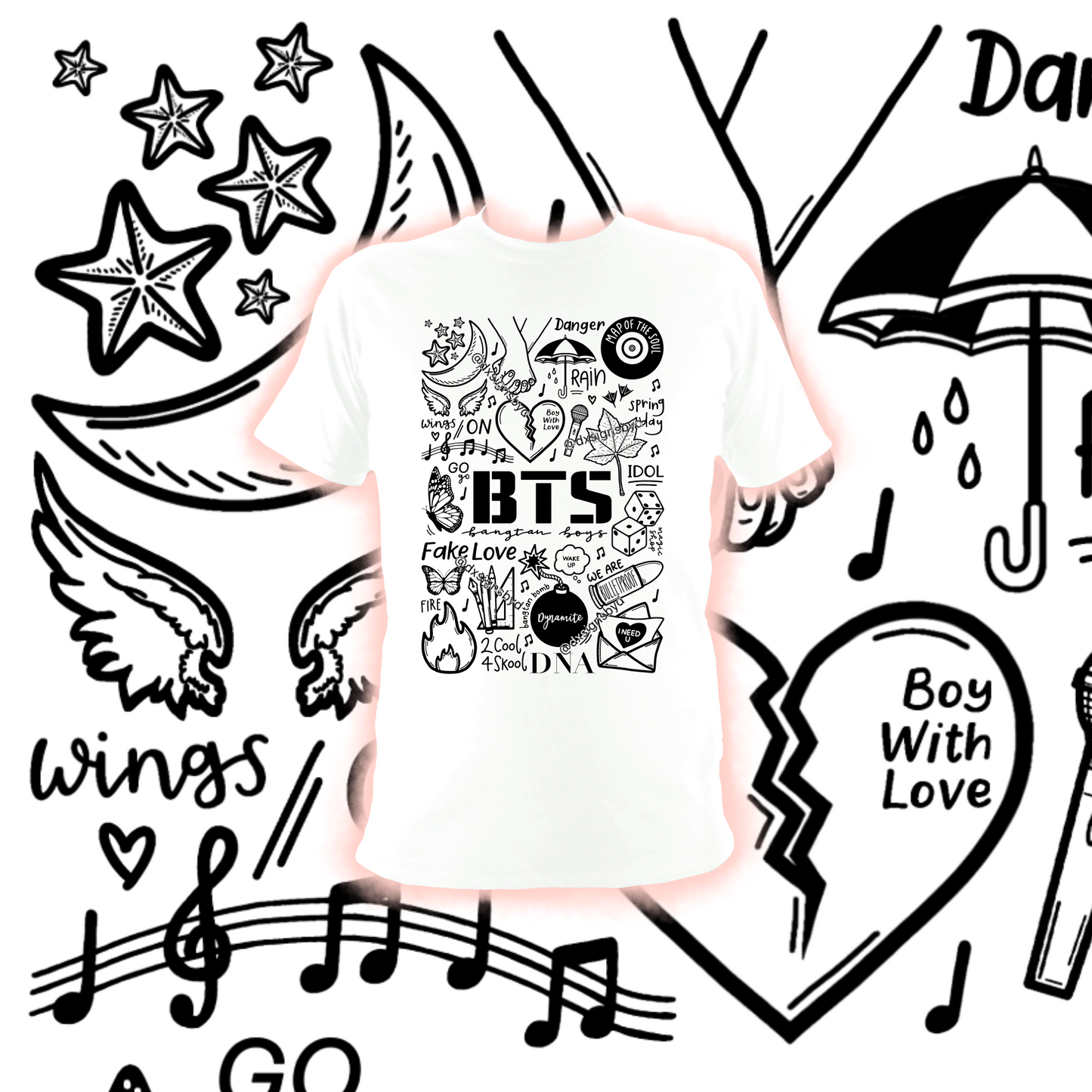 T-shirt BTS