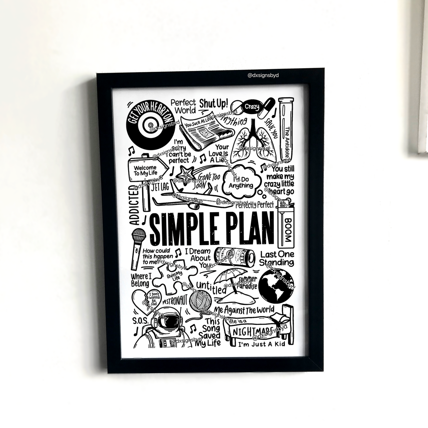 Plan simple à imprimer