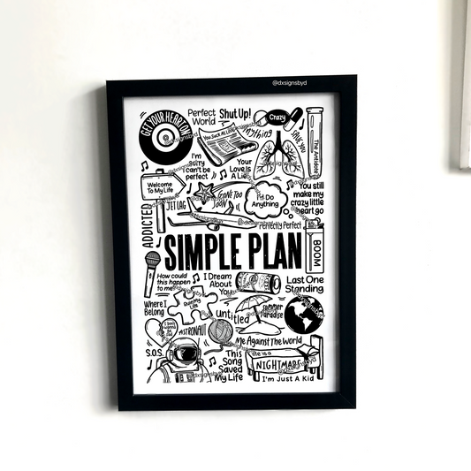 Plan simple à imprimer
