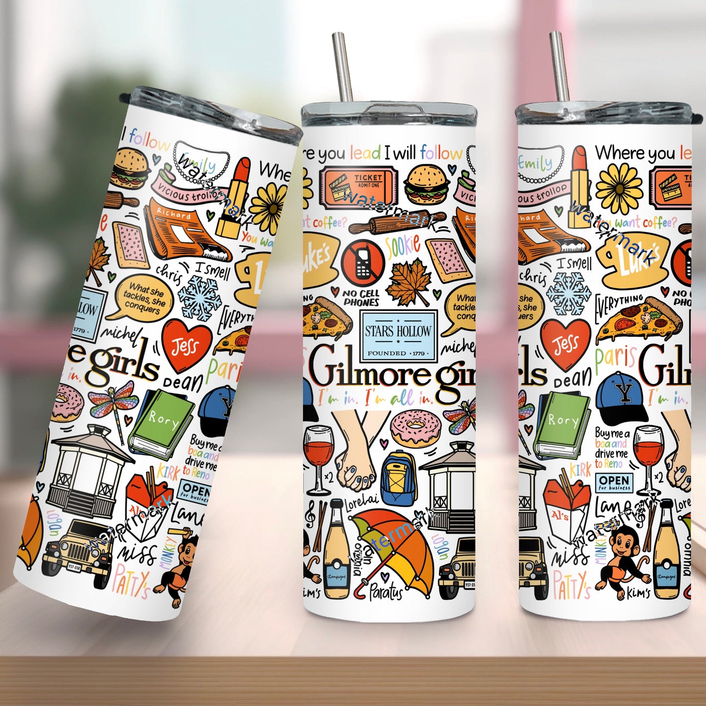 Gilmore Girls tumbler