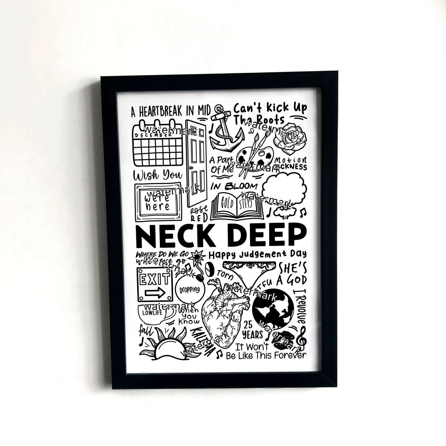 Neck Deep print