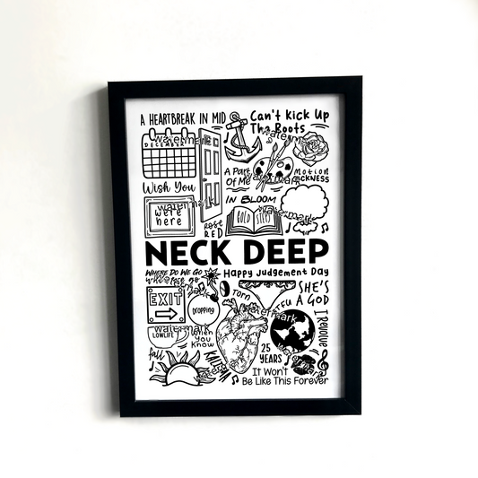 Neck Deep print